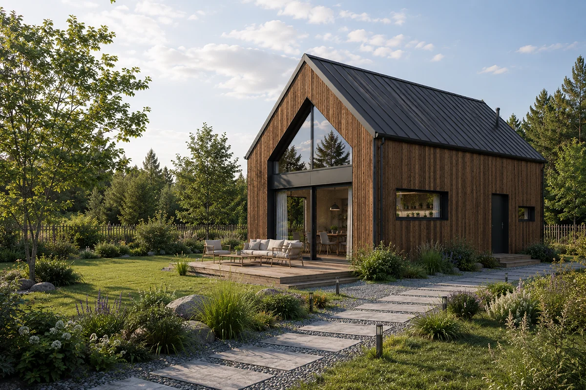 Budowa domu szkieletowego Timber Frame